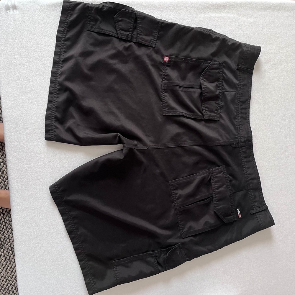 Hawaiian Island Creations HIC Mens Black Cargo Board Shorts Size 44 Surf Summer - Picture 10 of 10